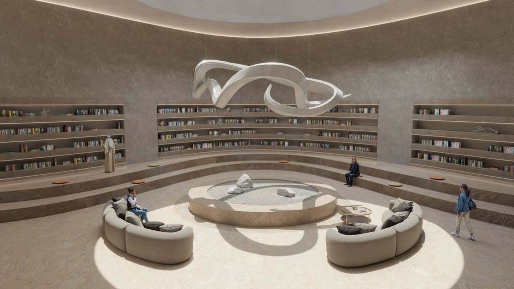 Reading Space Hanging Installation