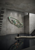 Foyer Wall Installation - Huwayyah