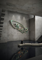 Foyer Wall Installation - Huwayyah