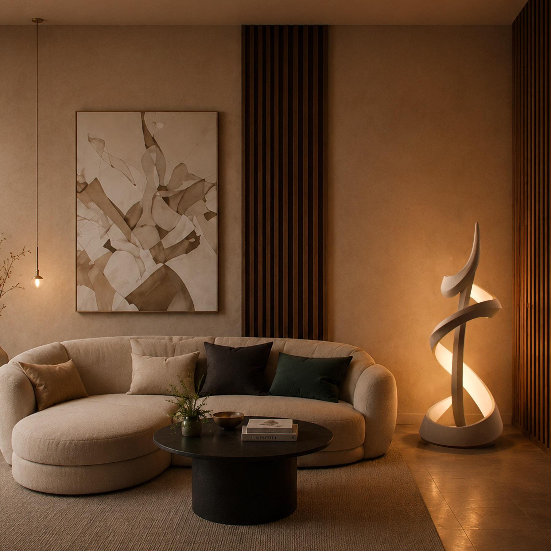 Al-Hayy Light Sculpture