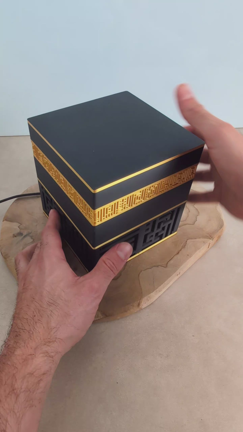 Kaaba Lamp - 3D Printable STL